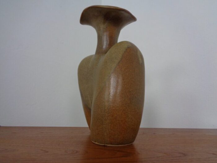 large danish studio vase in ceramic 1960s 9