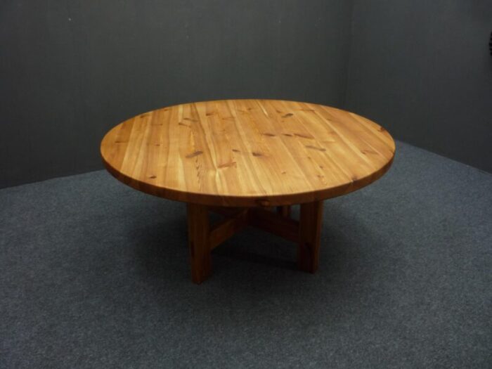 large pinewood dining table by ronald wilhelmsson for karl andersson and sons 1960s 2339