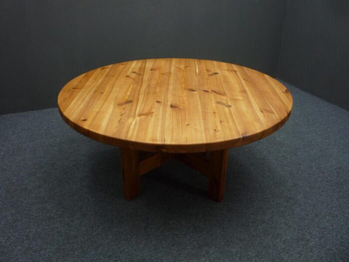 large pinewood dining table by ronald wilhelmsson for karl andersson and sons 1960s 3468