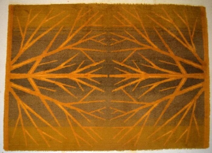 large swedish hand woven roellakan rug in pure wool 5