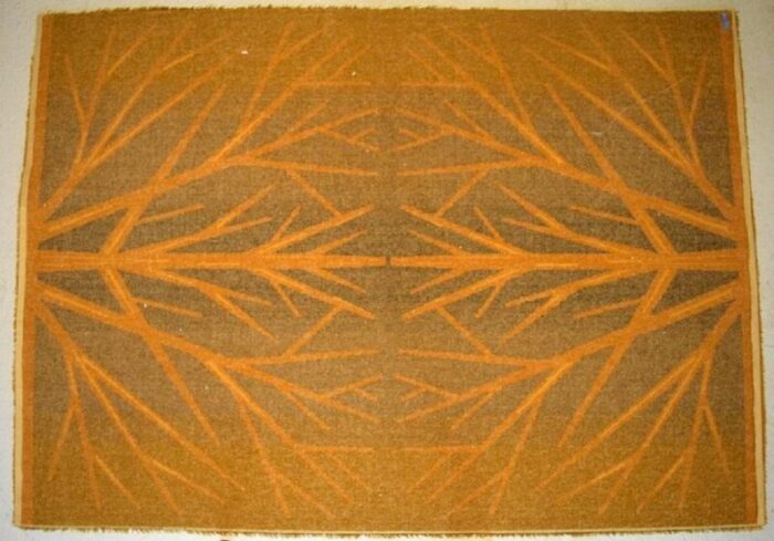 large swedish hand woven roellakan rug in pure wool 6