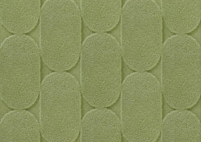 light green oval textured rug from marqqa 2