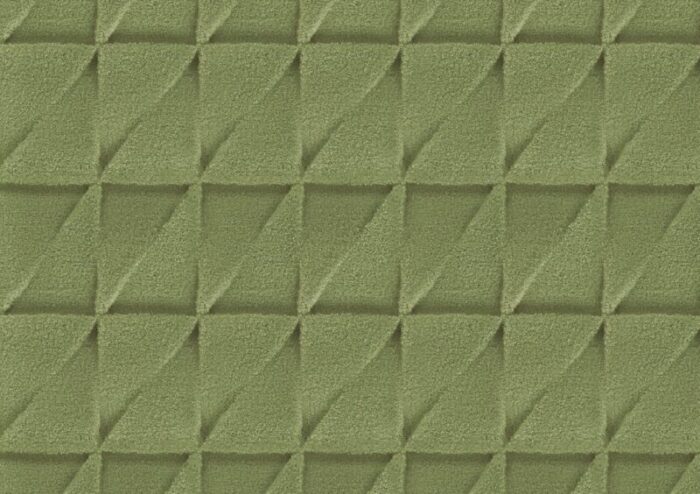 light green triangle textured rug from marqqa 2