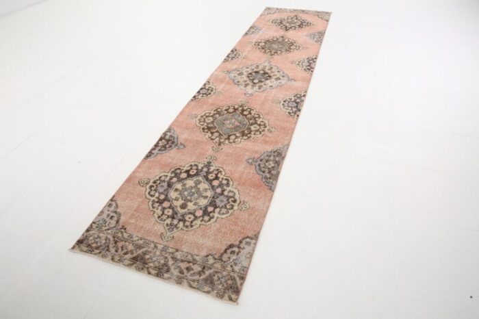 long vintage rustic runner rug 6