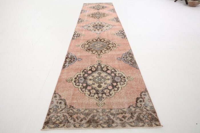 long vintage rustic runner rug 7