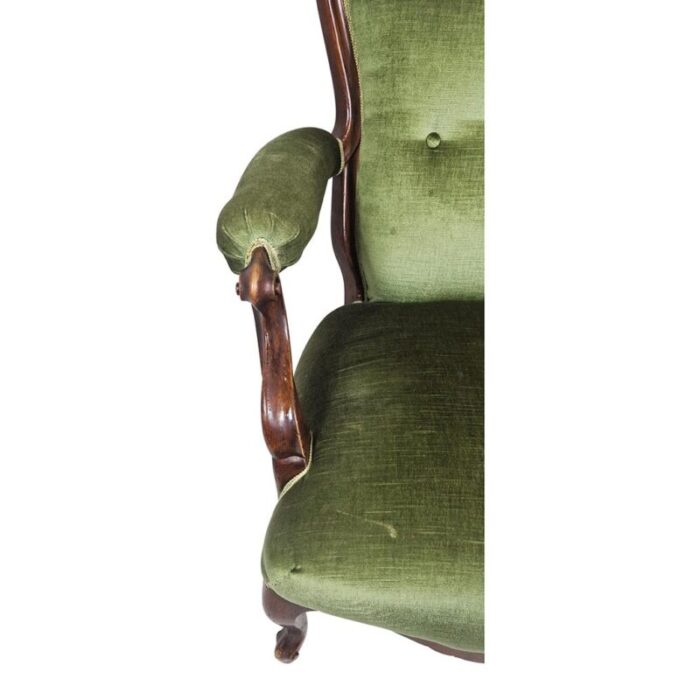 louis philippe wooden armchair 1890s 3936