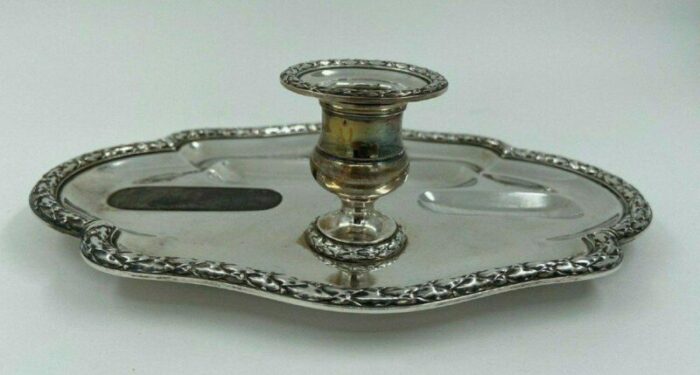 louis xvi style silver candleholder from risler et carre paris 11