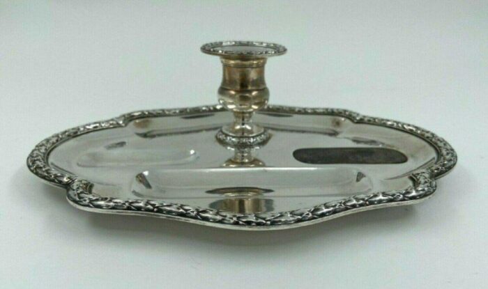 louis xvi style silver candleholder from risler et carre paris 4