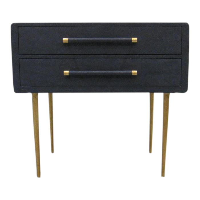 made goods faux shagreen gardner nightstand 7688