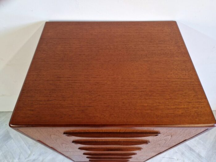 mid century danish afromosia teak chest of drawers from g plan 4563