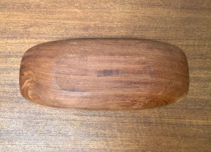 mid century danish teak bowl 1960s 10