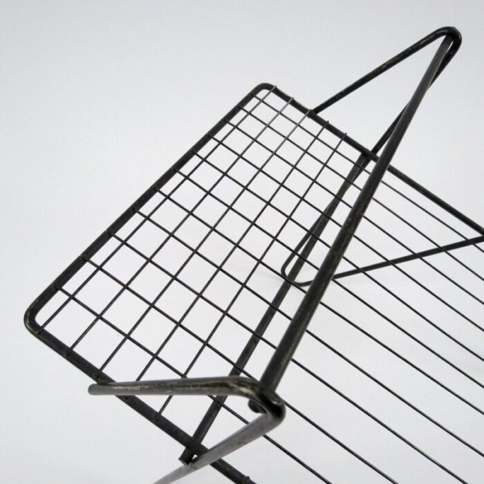 mid century magazine rack 1950s 4