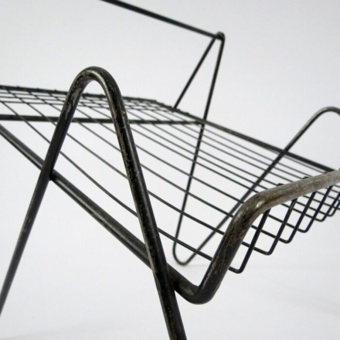 mid century magazine rack 1950s 5