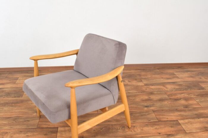 mid century polish armchairs by j kedziorek 1960s set of 2 9512