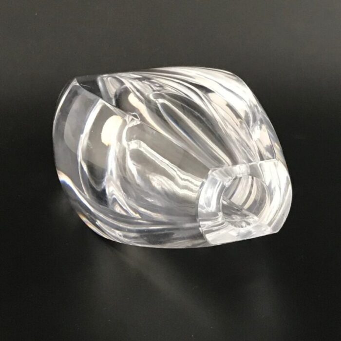 mid century scandinavian ventana glass vase by mona morales schildt for kosta sweden 1950s 8