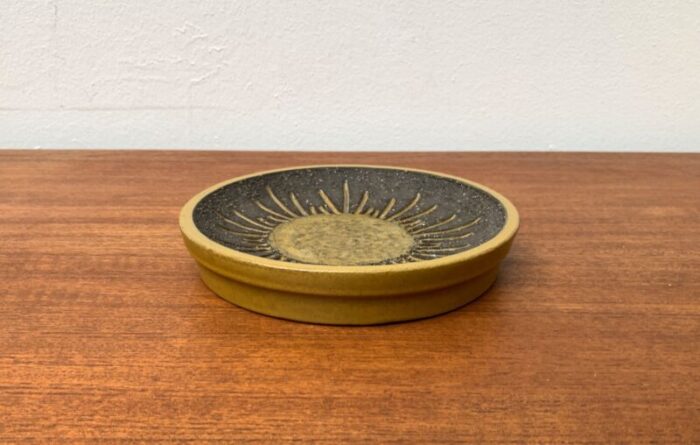 mid century swedish brutalist bowl by mari simmulson for upsala ekeby 1960s 14