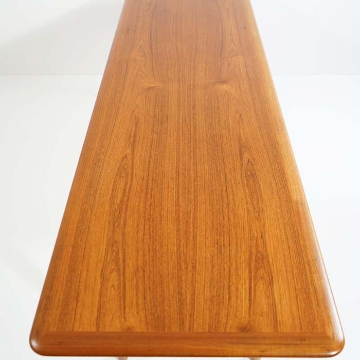 mid century teak coffee table by kurt stervig for jason mbler 1960s 6974