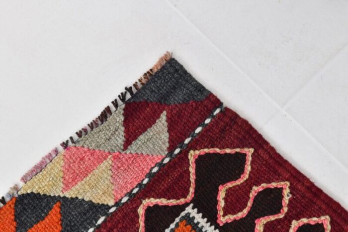 mid ceuntry modern kilim runner rug 12