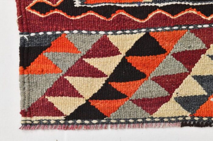 mid ceuntry modern kilim runner rug 13