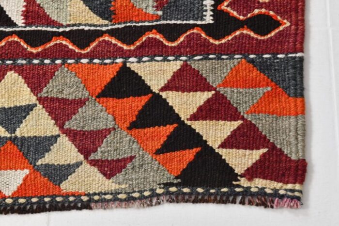 mid ceuntry modern kilim runner rug 15