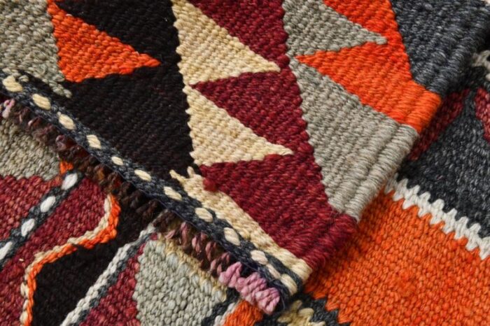 mid ceuntry modern kilim runner rug 16