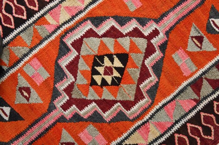 mid ceuntry modern kilim runner rug 7