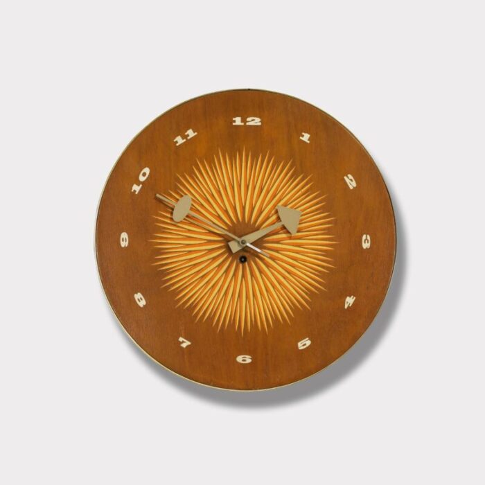 model 2236 wall clock by george nelson for howard miller 1957 2441