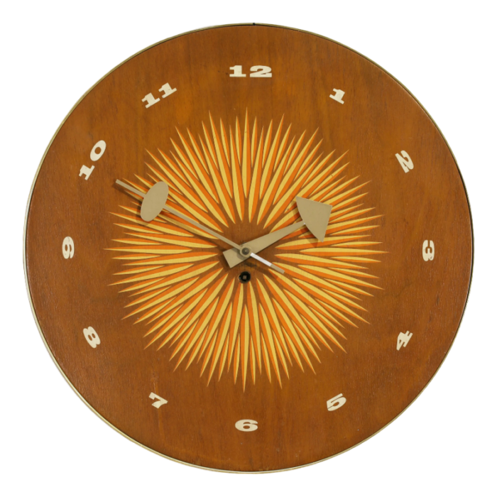 model 2236 wall clock by george nelson for howard miller 1957 4566