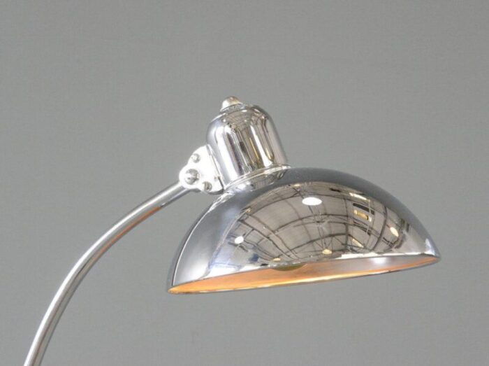 model 6556 super table lamp in chrome by kaiser idell 1930s 6298