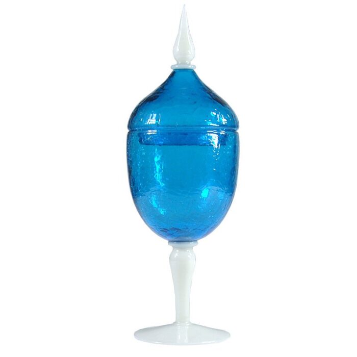 murano glass container by gino cenedese 1960s 1