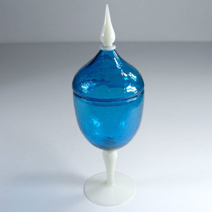 murano glass container by gino cenedese 1960s 2