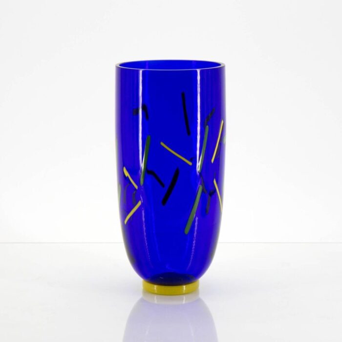 murano glass vase by barovier and toso 1980s 6438