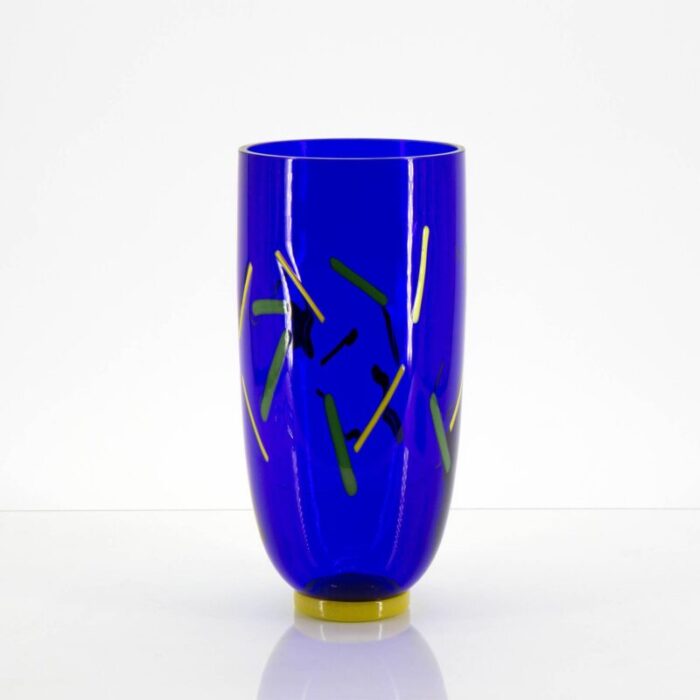 murano glass vase by barovier and toso 1980s 7426