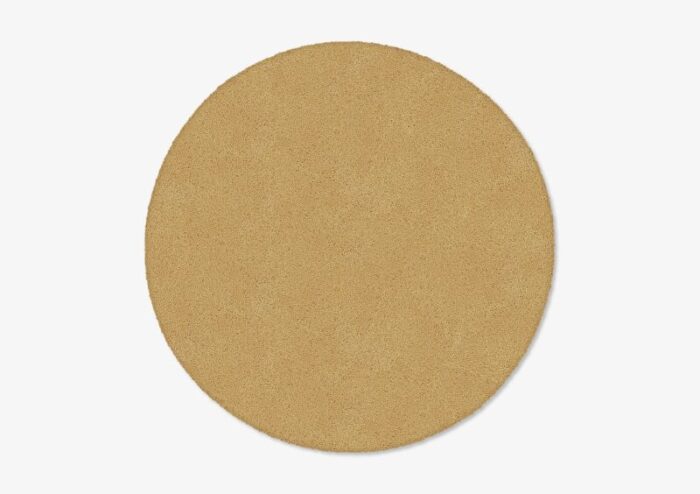 natural circle plain rug from marqqa 1