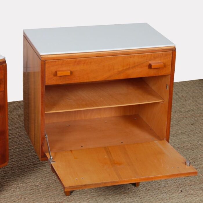 nightstands from novy domov 1970s set of 2 5025