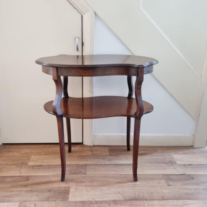 occasional brown wooden table 9591