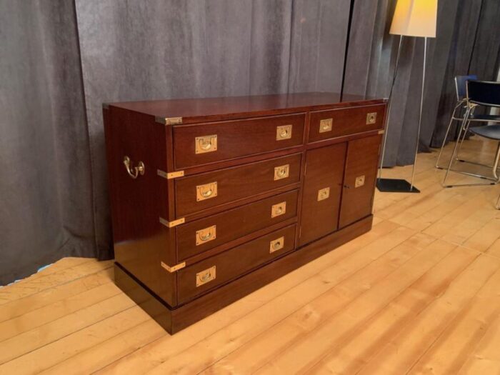 officers chest of drawers great britain 1950s 9240