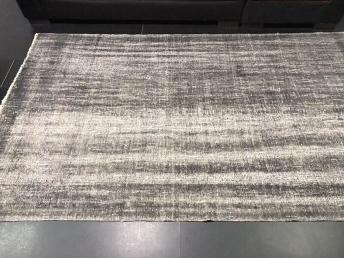 ombre grey overdyed rug 6