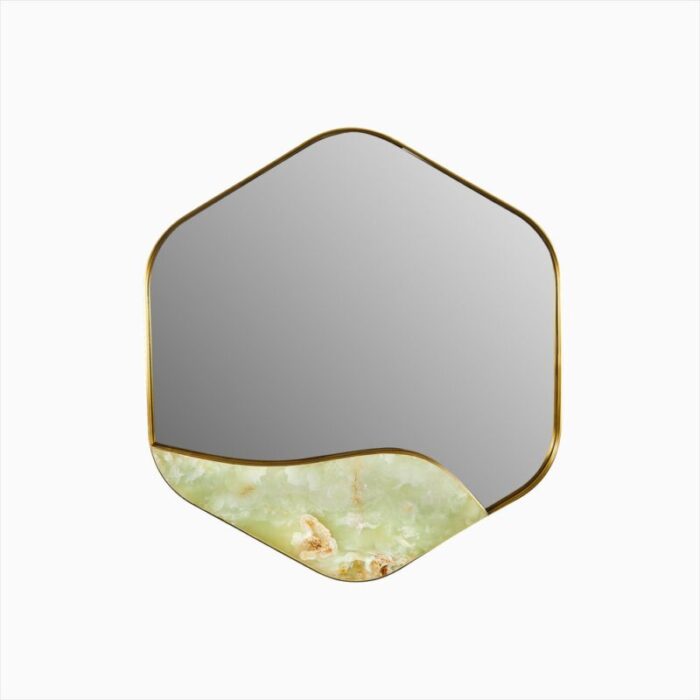 onyx aras mirror by marble balloon 1