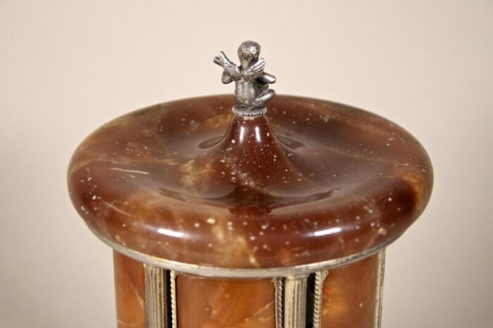 onyx cigarrette holder music box italy 1960s 16