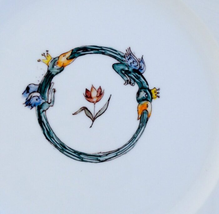 p18 dinner plates by lithian ricci set of 4 3