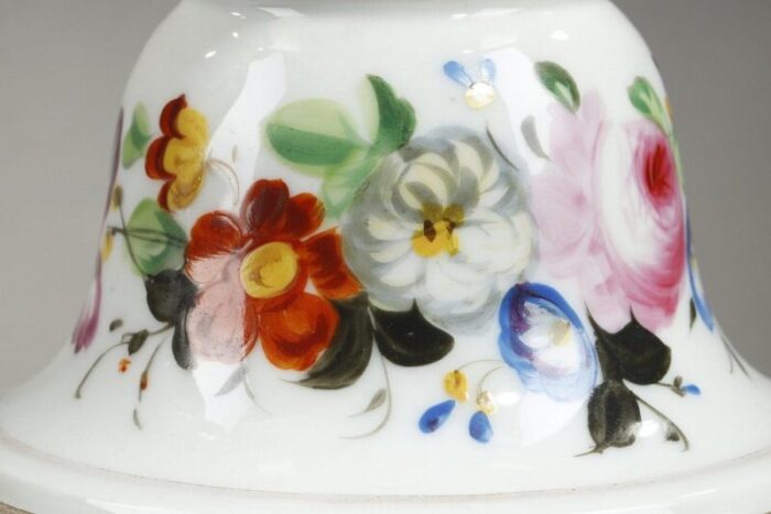 paris porcelain vases with floral decoration set of 2 14