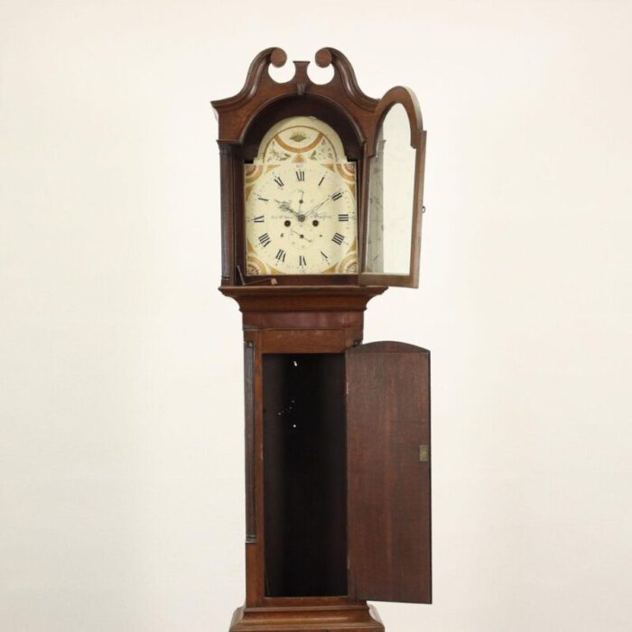 pendulum oak mahogany clock 3