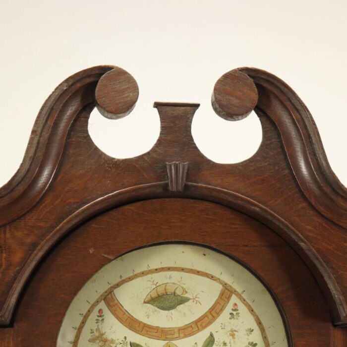 pendulum oak mahogany clock 5