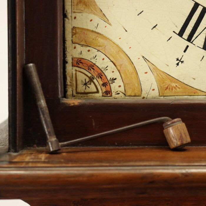 pendulum oak mahogany clock 7