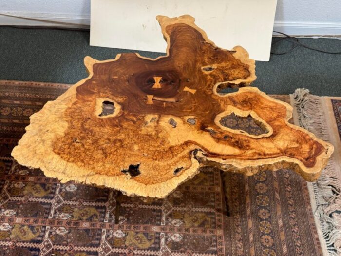 phillips collection makha burl coffee table 1057