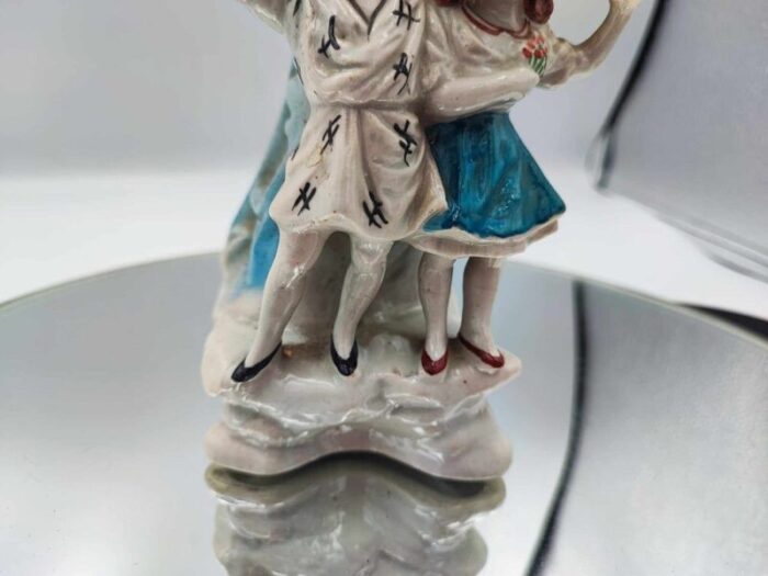 porcelain figure of an angel with children from zygmunt buksowicz steatyt katowice 9