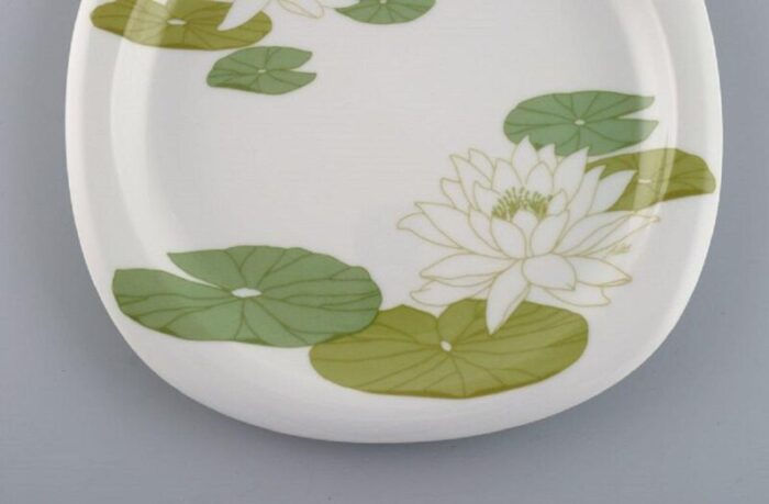 porcelain lunch plates by timo sarpaneva for rosenthal finland set of 6 3