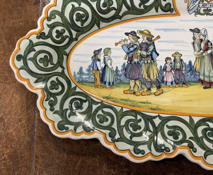 quimper earthenware dish 2120