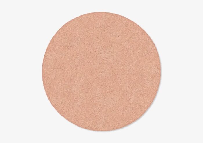 rose circle plain rug from marqqa 1